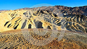 Zabriskie Point in Death Valley, Nevada photo
