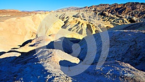 Zabriskie Point in Death Valley, Nevada photo