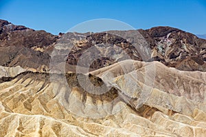 Zabriskie Point in Death Valley USA