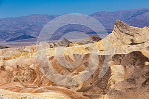 Zabriskie Point in Death Valley USA