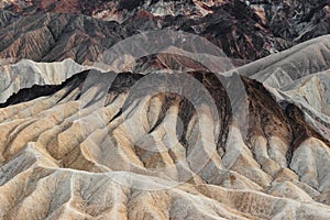 Zabriskie Point, Nevada, United States of America, Amargosa Range, Death Valley, Travel USA, Tourism, roadtrip, landscape, nature