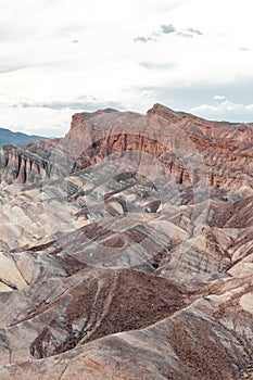 Zabriskie Point, Nevada, United States of America, Amargosa Range, Death Valley, Travel USA, Tourism, roadtrip, landscape, nature