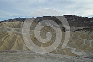 Zabriskie`s Point in Death Valley California