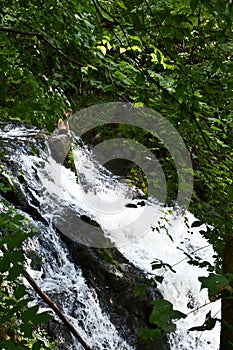 Zabriskies Waterfall in Annandale-On-Hudson, New York