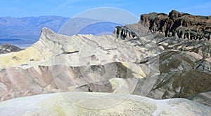 Zabrisquie Point, Death Valley Nat. Park, California, United States