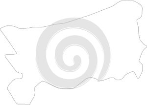 Zacapa Guatemala outline map photo