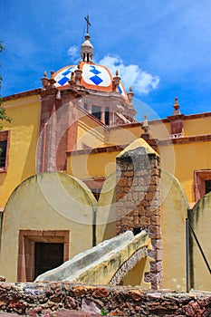 Zacatecas building. Traditional arquitecture. Mexico magic town. photo