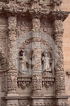 Zacatecas cathedral facade