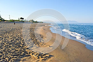 Zacharo beach, Greece.