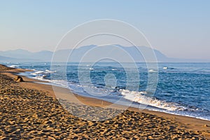 Zacharo beach, Greece.