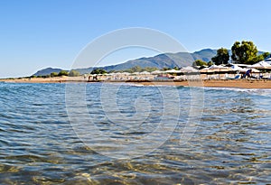 Zacharo beach, Greece.