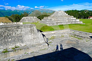 Zaculeu mayan ruins in Huehuetenango photo