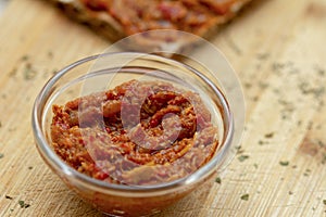 Zacusca with mackerel