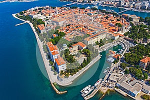 Zadar aerial photo