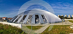 Zadar sport hall cupola panoramic