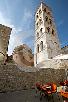 Zadar summer cityscape