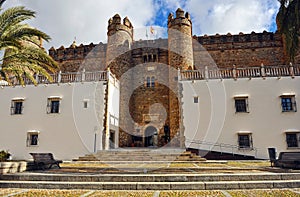Zafra, Castle of the Dukes of Feria, Extremadura, Spain photo