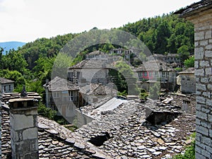 Zagori villages in the Epirus region Greece