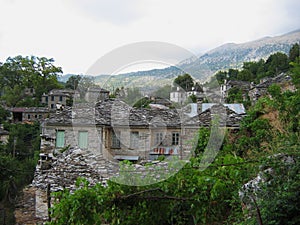 Zagori villages in the Epirus region Greece