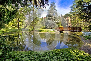 Zagreb botanical garden city oasis