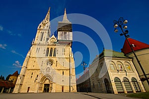 Zagreb Cathedral, Croatia photo