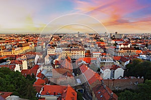 Zagreb cityspace photo