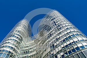 ZAGREB, CROATIA - DECEMBER 2015: Sky Tower office building in Zagreb