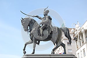 Zagreb: Hero on a horse