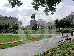 Zagreb: park Zrinjevac