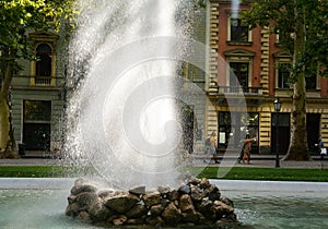 Zagreb park Zrinjevac