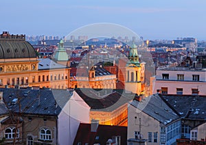 Zagreb rooftops photo