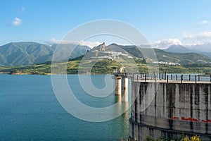 Zahara de la Sierra and Zahara-El Gastor Reservoir - Zahara de la Sierra, Andalusia, Spain photo