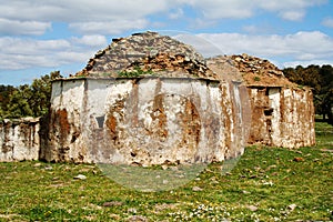 Zahurdas in the south of Extremadura, in the pasture where Iberian pigs are raised