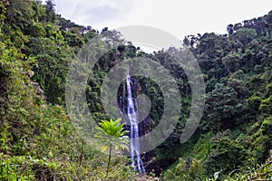 Zaina Waterfall in Aberdare Ranges, Kenya