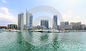 Zaitunay Bay in Beirut, Lebanon photo