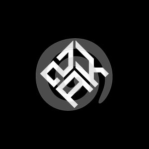 ZAK letter logo design on black background. ZAK creative initials letter logo concept. ZAK letter design photo