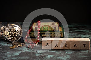 Zakat conceptual shot