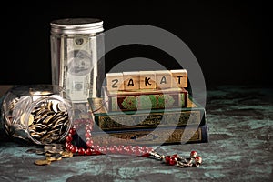 Zakat conceptual shot