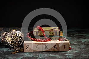 Zakat conceptual shot