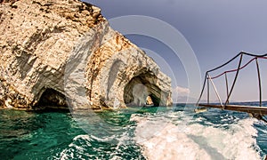 Zakynthos - a Greek island in the Ionian Sea, west of the Peloponnese,