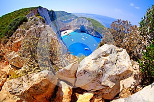 Zakynthos Navagio Bay landmark