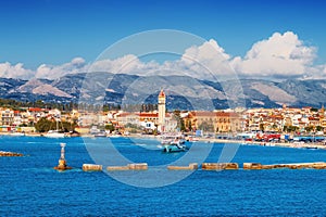 Zakynthos town in the morning