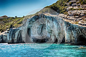 Zakyntos Greece- Blue Caves