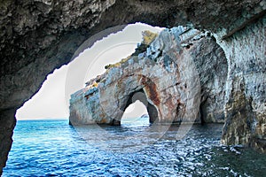 Zakyntos Greece- Blue Caves