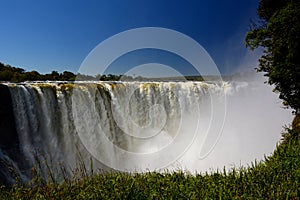 Zambezi river in Victoria Falls national park. Zimbabwe