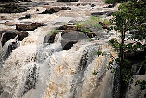 Zambezi river at Victoria Falls(Zambia)