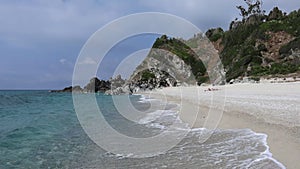 Zambrone - Panoramica di Capo Cozzo dalla spiaggia