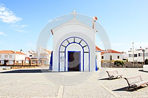 Capela de Nossa Senhora do Mar of Zambujeira do Mar, Portugal photo