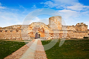 Zamora the castle El Castillo in Spain photo