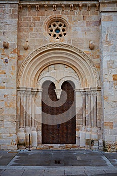 Zamora church of Santiago del Burgo Spain